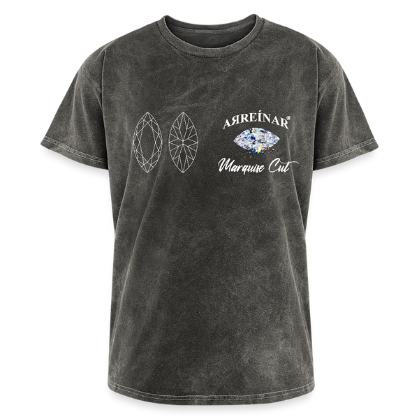 Mineral Wash T-shirt - mineral charcoal gray